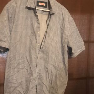 Men’s Button Up Printed Dress Shirt